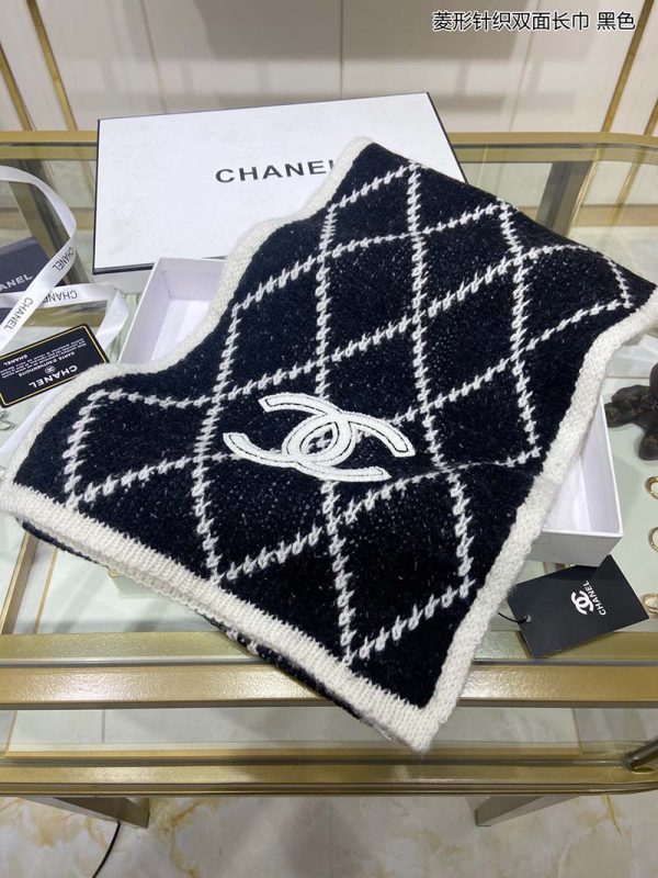 Fashion 100% Cashmere Embroidery Scarf WJ-985148 - Image 2