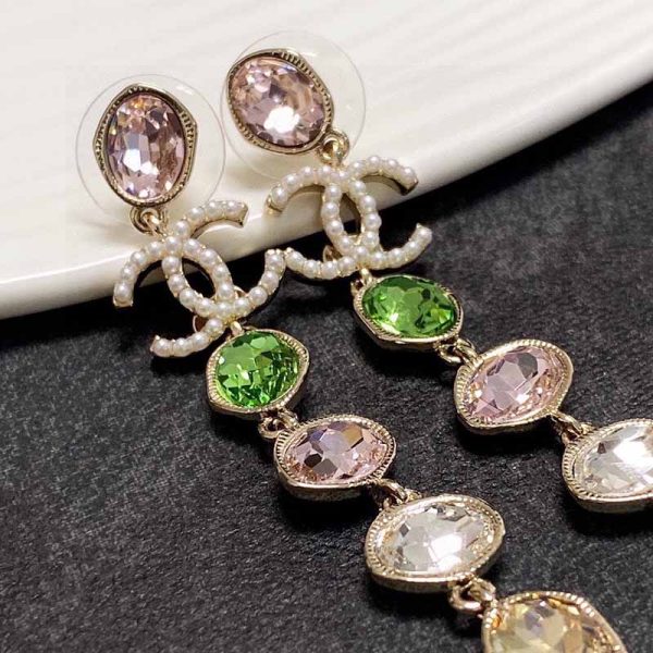 Colored Diamonds Earrings CCED-9110180 - Image 7
